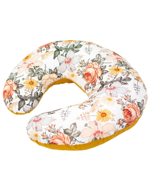 Coussin d'allaitement ergonomique + housse, Néo Vintage