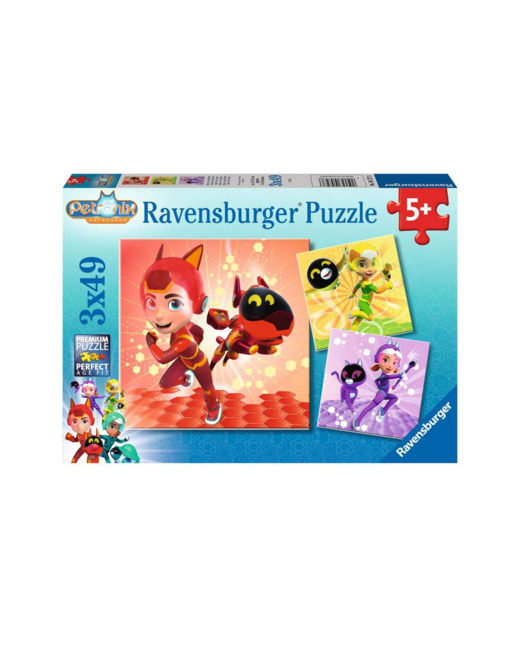 Puzzle Matt, Jia et Emma / Petronix Defenders - de 5 ans