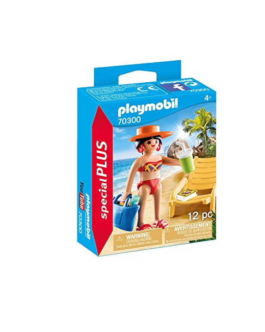 Playmobil Special Plus - Vacancière avec transat