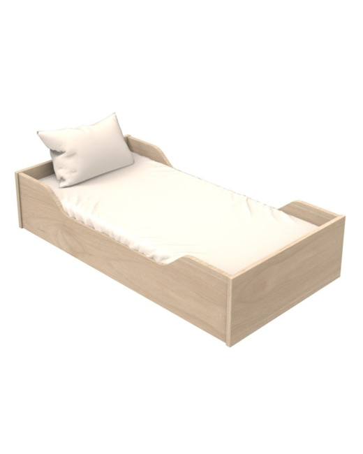 Lit au sol jeune enfant Montessori