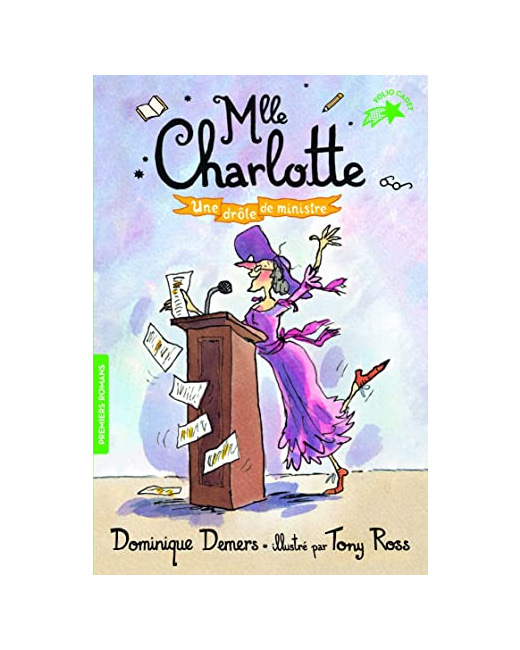 Livre Mlle Charlotte 4 Une Drole De Ministre