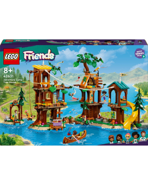 La cabane dans l’arbre de la base de loisirs Friends