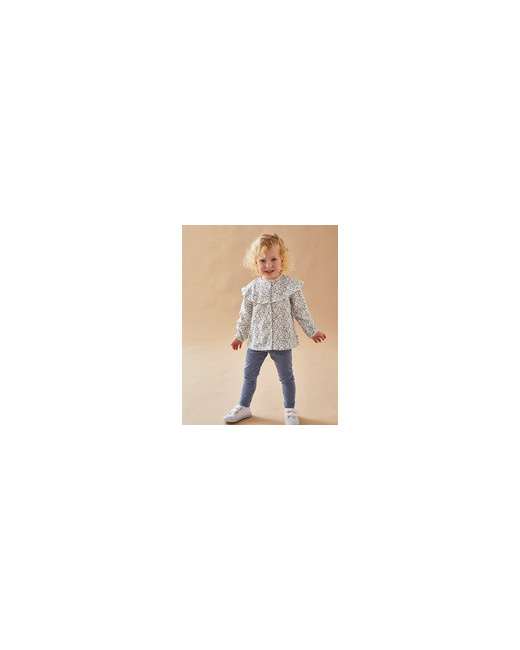 Set blouse fleurie + legging