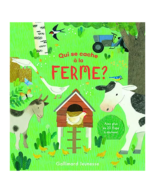 Livre Qui Se Cache A La Ferme ?