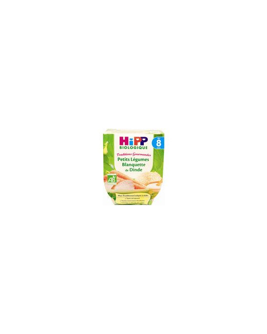 Petits légumes blanquette de dinde 190 g dès 8 mois