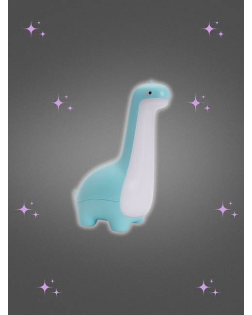 Veilleuse Spike le dinosaure bleu