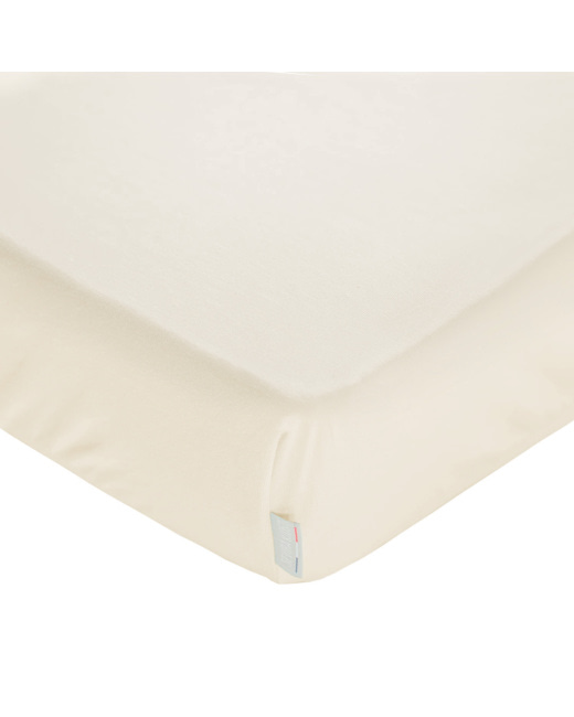 Drap housse en coton jersey, Uni