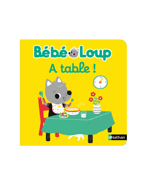 Livre Bébé loup à table !