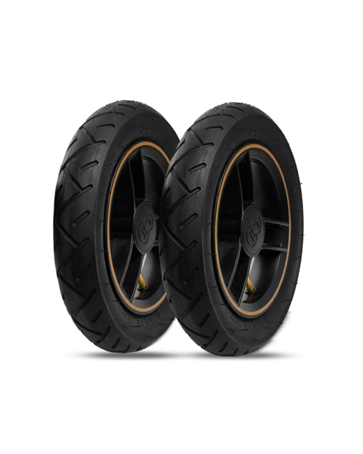 Jeu de roues arrière gonflables pour la poussette MITZY