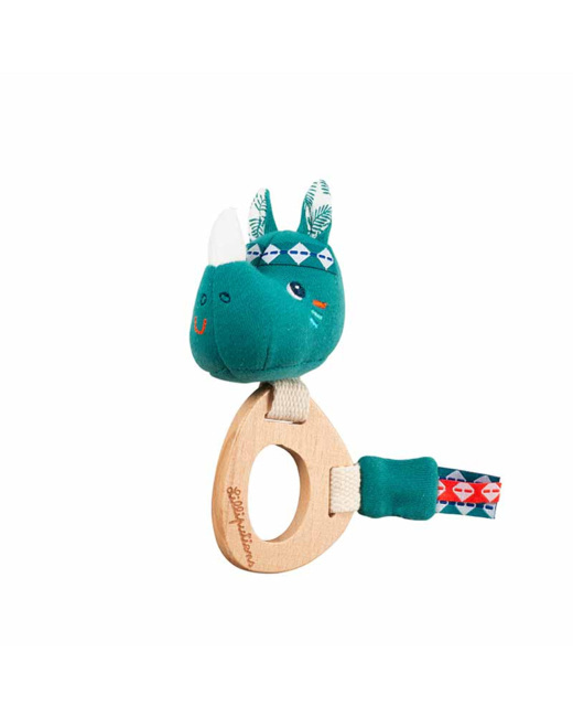 Hochet en bois eco Marius