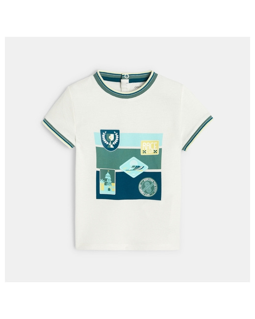 T-shirt maille piquée course auto
