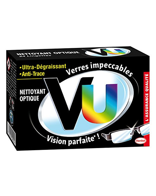 Lingettes nettoyantes pour lunettes
