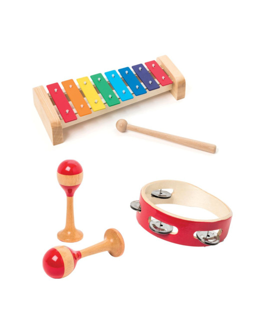 Coffret de 3 instruments de musique