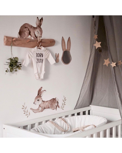 Planche de stickers enfants - Petits lapins