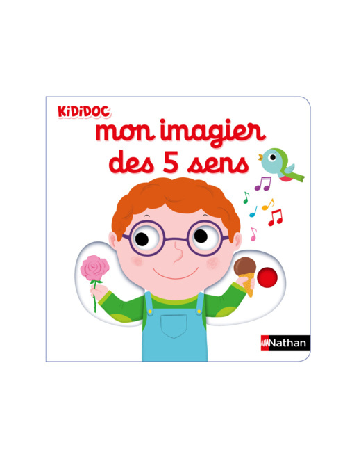 Livre Mon imagier des 5 sens - Kididoc
