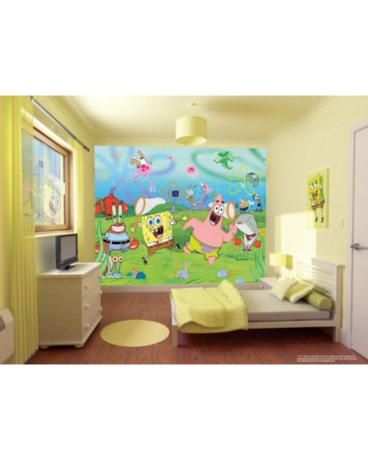 Papier peint Bob l'éponge