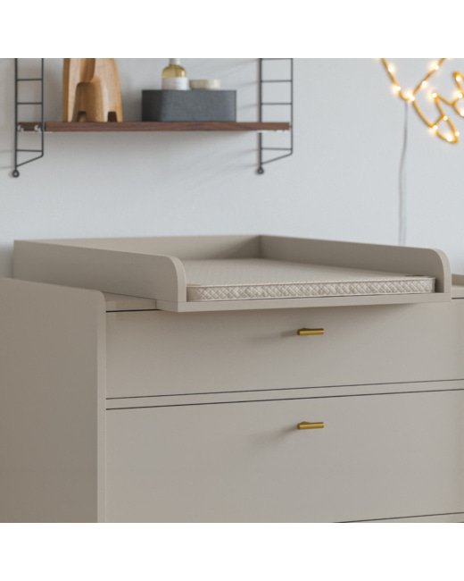 Plan à langer pour commode Roseau