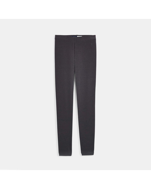 Leggings unis gris fille