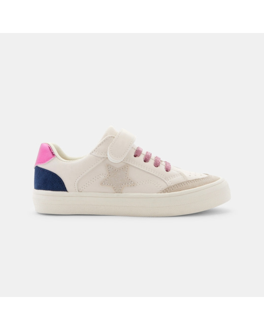 Baskets street blanches fille