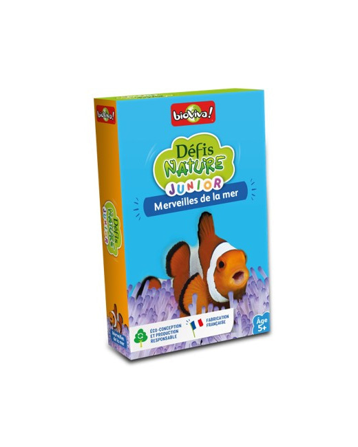 Jeu éducatif Défis Nature Junior - Merveilles de la mer