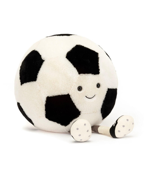 Peluche ballon de foot Amuseable Sports Football