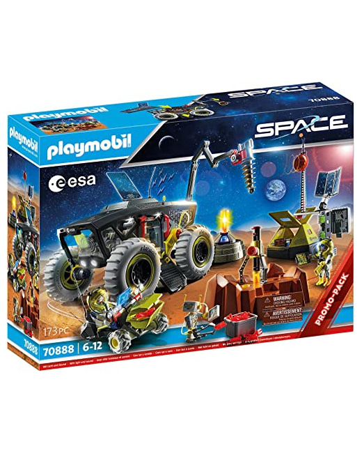 Playmobil Space - Unité mobile spatiale avec astronautes et navette