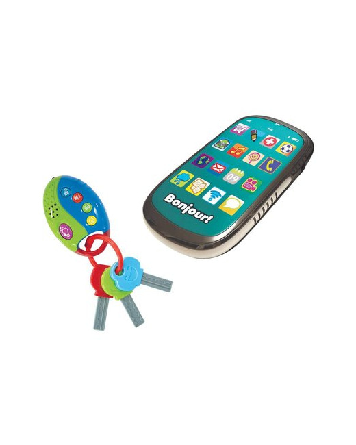 Jouet musical Mon coffret téléphone et clefs 