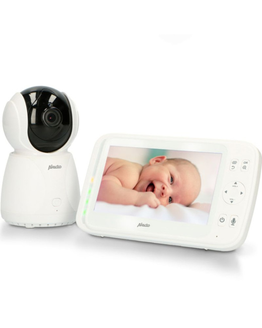 Babyphone avec caméra et écran couleur 5 pouces