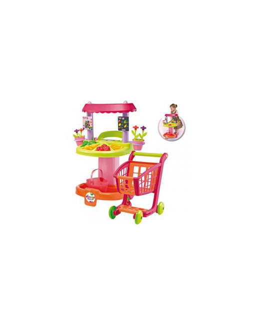 Cuisine marchande et chariot