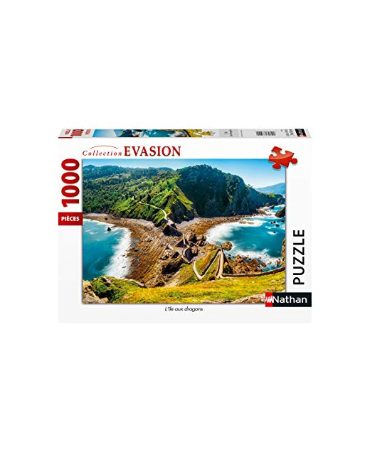 Puzzle - L'île aux dragons - 1000 pièces