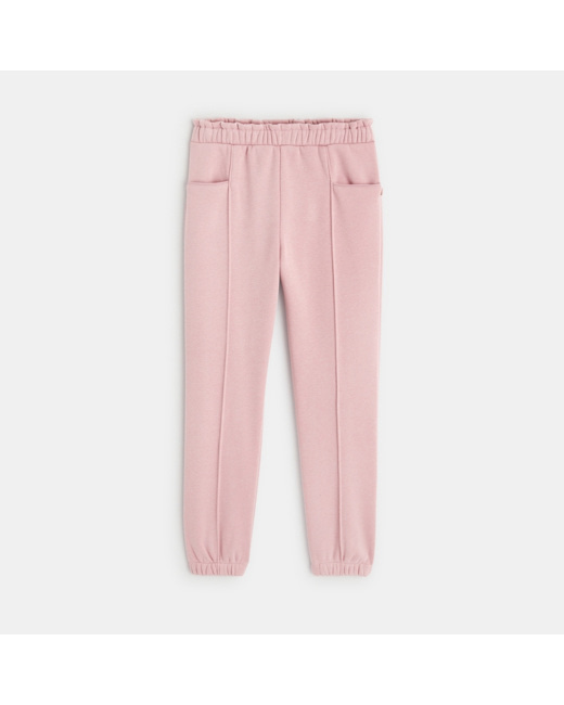 Pantalon de jogging urbain violet fille