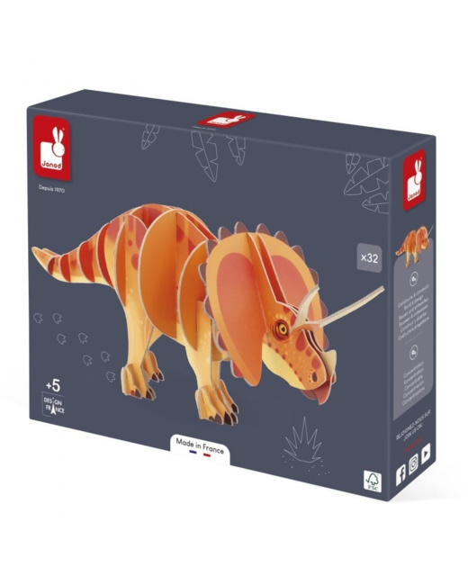 Puzzle en volume Dino : le Triceratops 32 pcs
