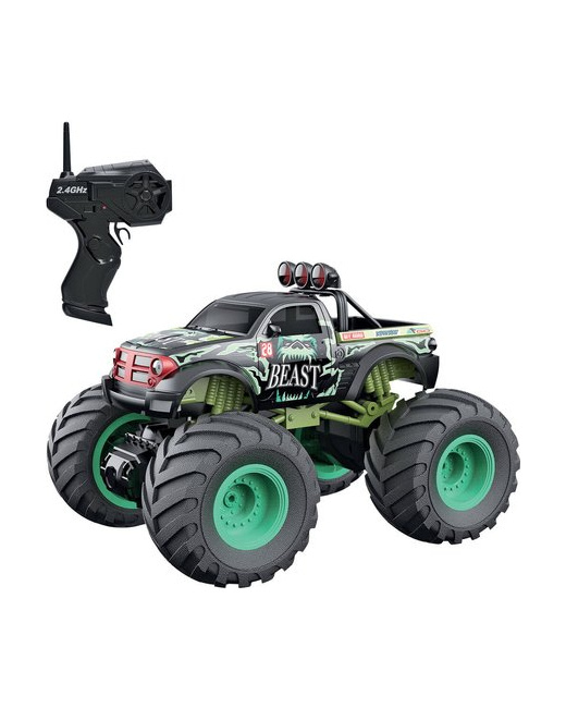Ma voiture radiocommandée et ses roues sensationnelles 1:18