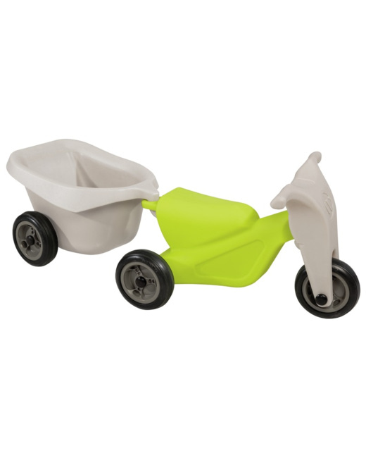 Babymoto et sa remorque