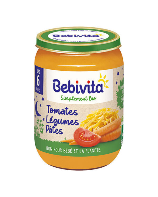 Pot tomates légumes pâtes bio