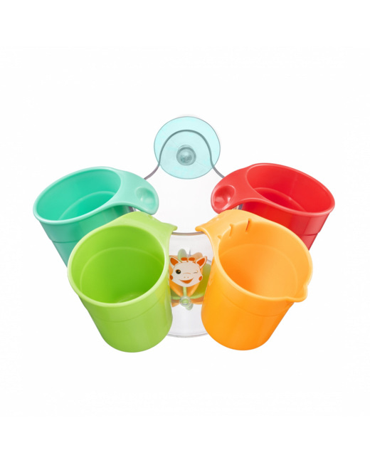 Jouet de bain gobelet rigol'eau Sophie la girafe