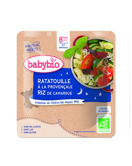 Bonne Nuit Ratatouille à la Provençale & Riz de Camargue