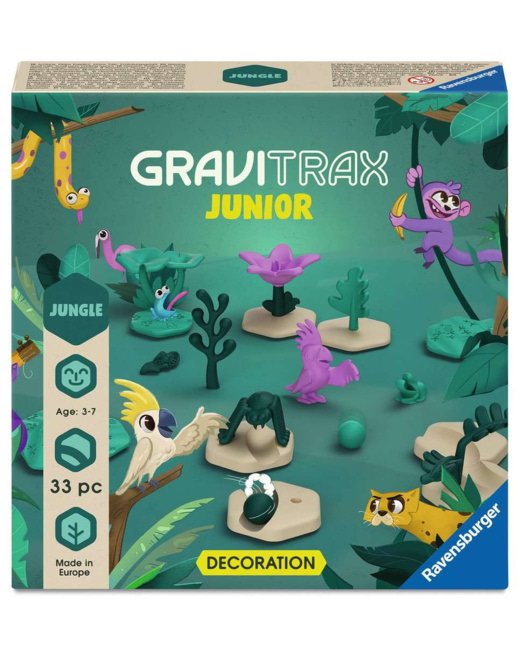 GraviTrax Junior Set d'extension / décoration Jungle - de 3 ans