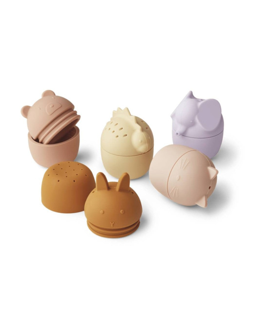 Lot de 5 jouets de bain Gaby Rose multi mix
