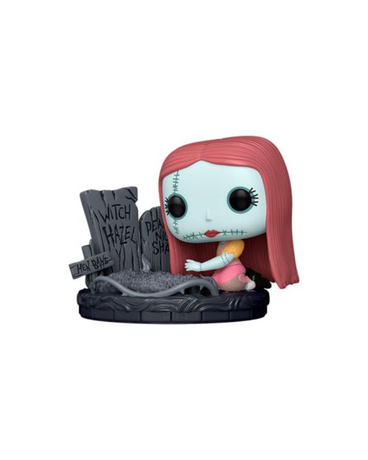 Figurine Sally au cimetière Pop! en vinyle - L'Étrange Noël de Monsieur Jack