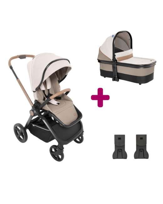 Poussette trio Mysa nacelle + siège auto KORY