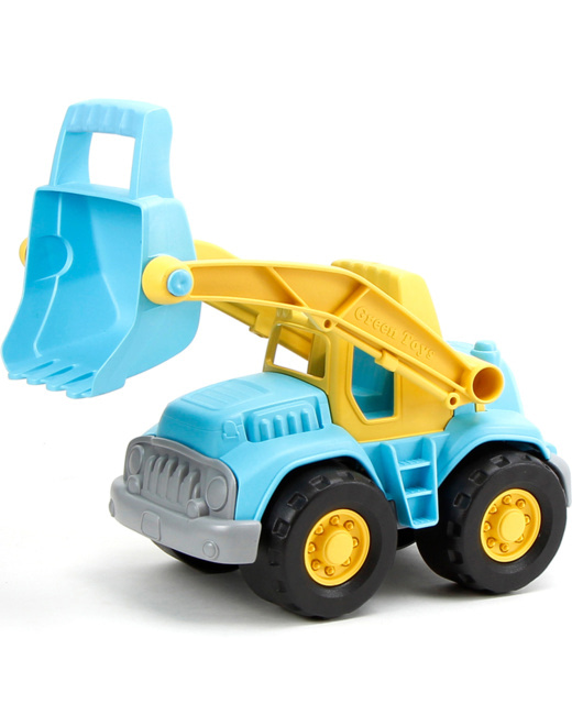 Camion chargeur bleu