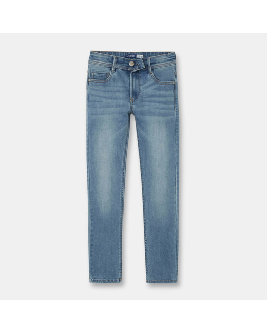Jean slim hyper-stretch bleu garçon