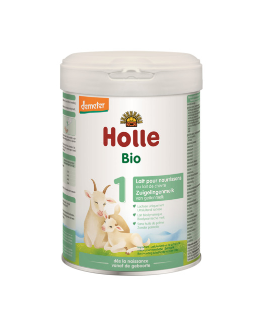 Lait pour nourrissons 1 au lait de chèvre bio