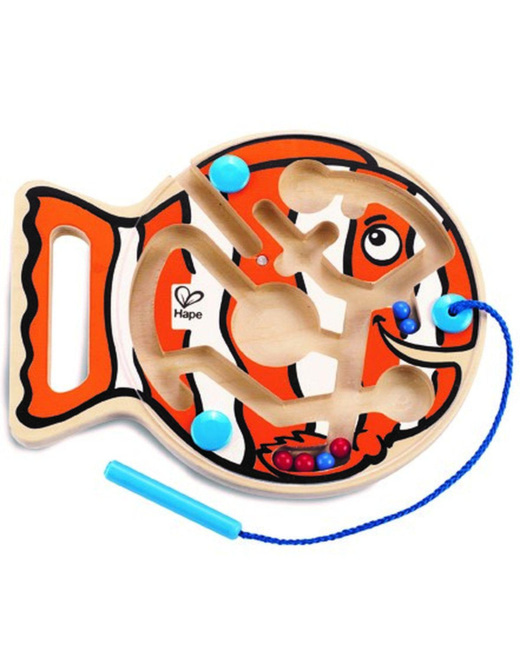 Labyrinthe aimanté Avancez les poissons