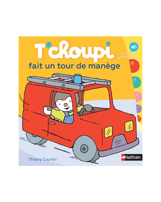 Livre T'choupi fait un tour de manège