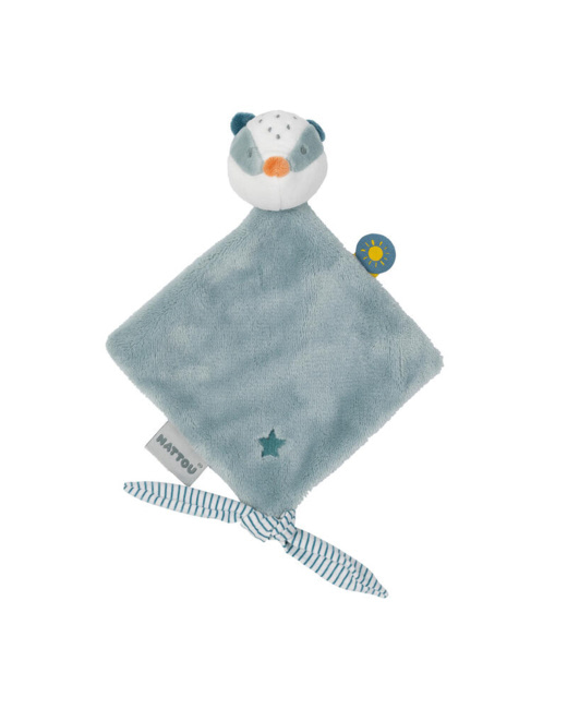 Mini doudou blaireau Felix Leo