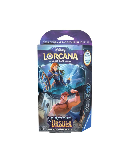 Disney Lorcana Set 4 : Starter Saphir-Acier - de 8 ans