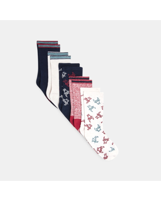 Chaussettes originales (lot de 5) blanches garçon