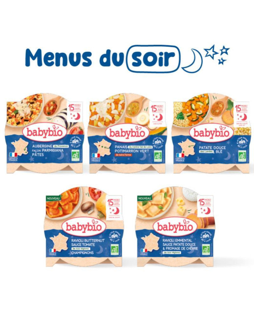 Pack repas bébé soir 15 mois